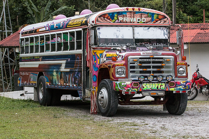 Diablo Rojo, (Red Devil Bus), Cerro Gaital Natural Monument, Panama