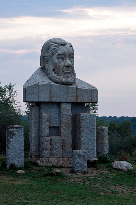 Statue of Paul Kruger, Kruger National Park, South Africa